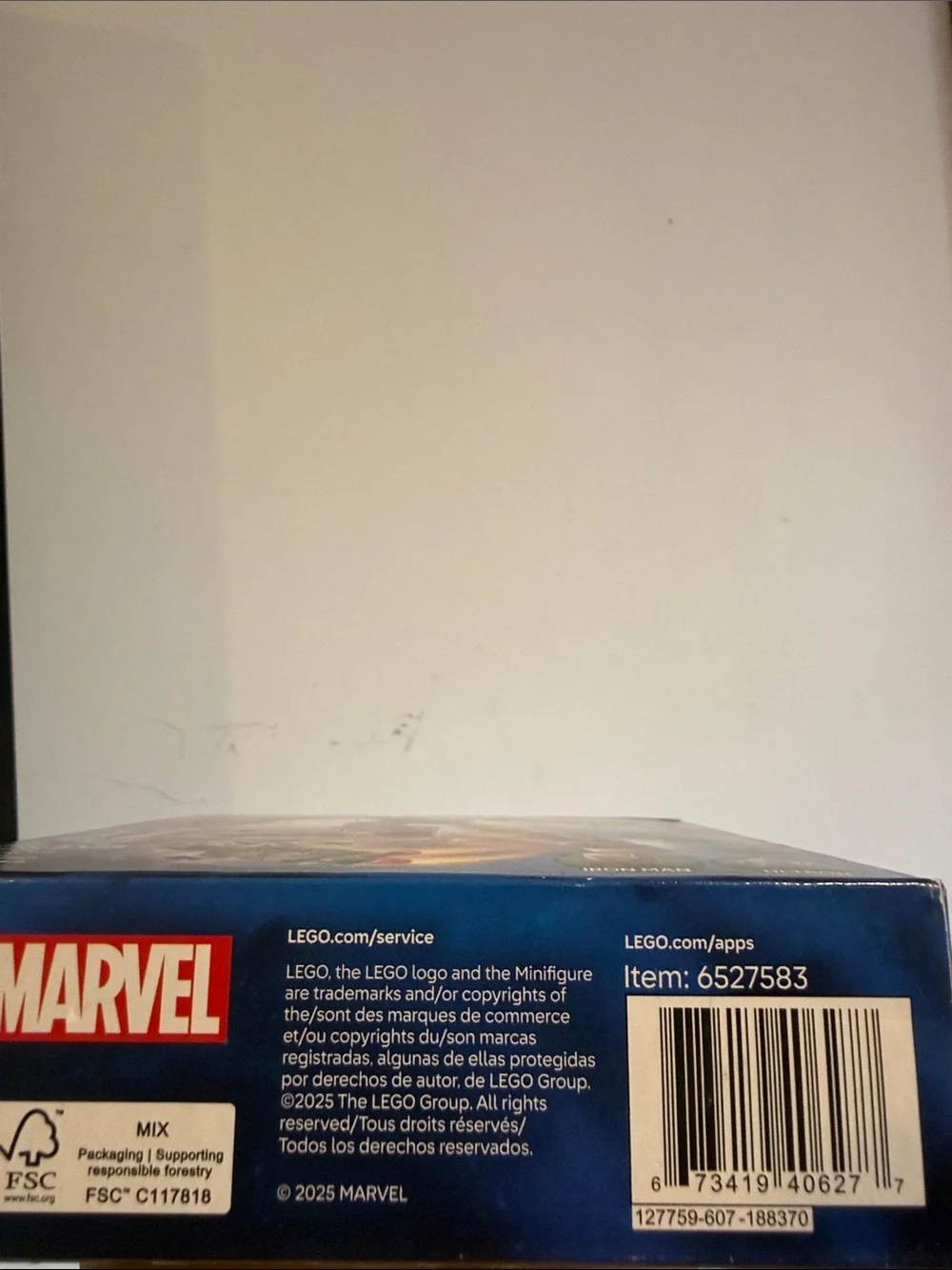 LEGO Marvel Iron Man Mech (Red & Gold) Building Toy